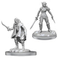 D&D: Nolzur's Marvelous Miniatures - Elf Rogue & Half-Elf Rogue Protégé - 