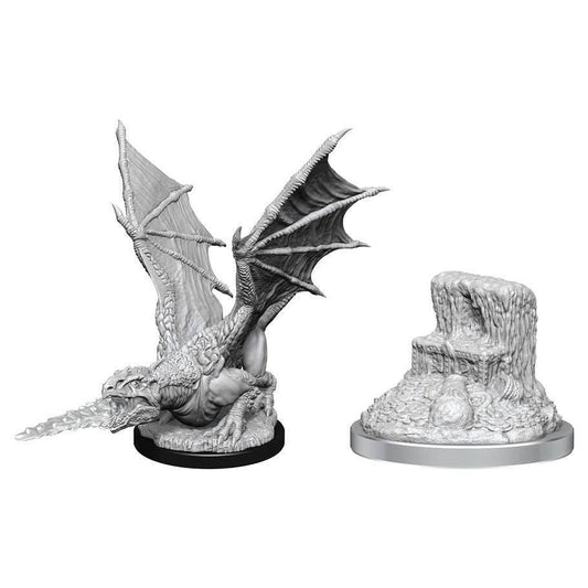 D&D: Nolzur's Marvelous Miniatures - White Dragon Wyrmling - 