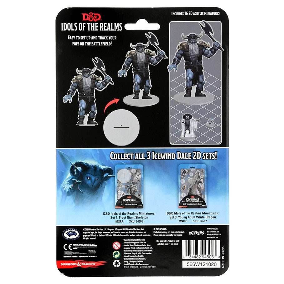 D&D: Idols of the Realms - Icewind Dale: Rime of the Frostmaiden - 2D Frost Giant - 