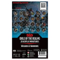 D&D: Idols of the Realms - Wizards & Warriors 2D Acrylic Miniatures - 