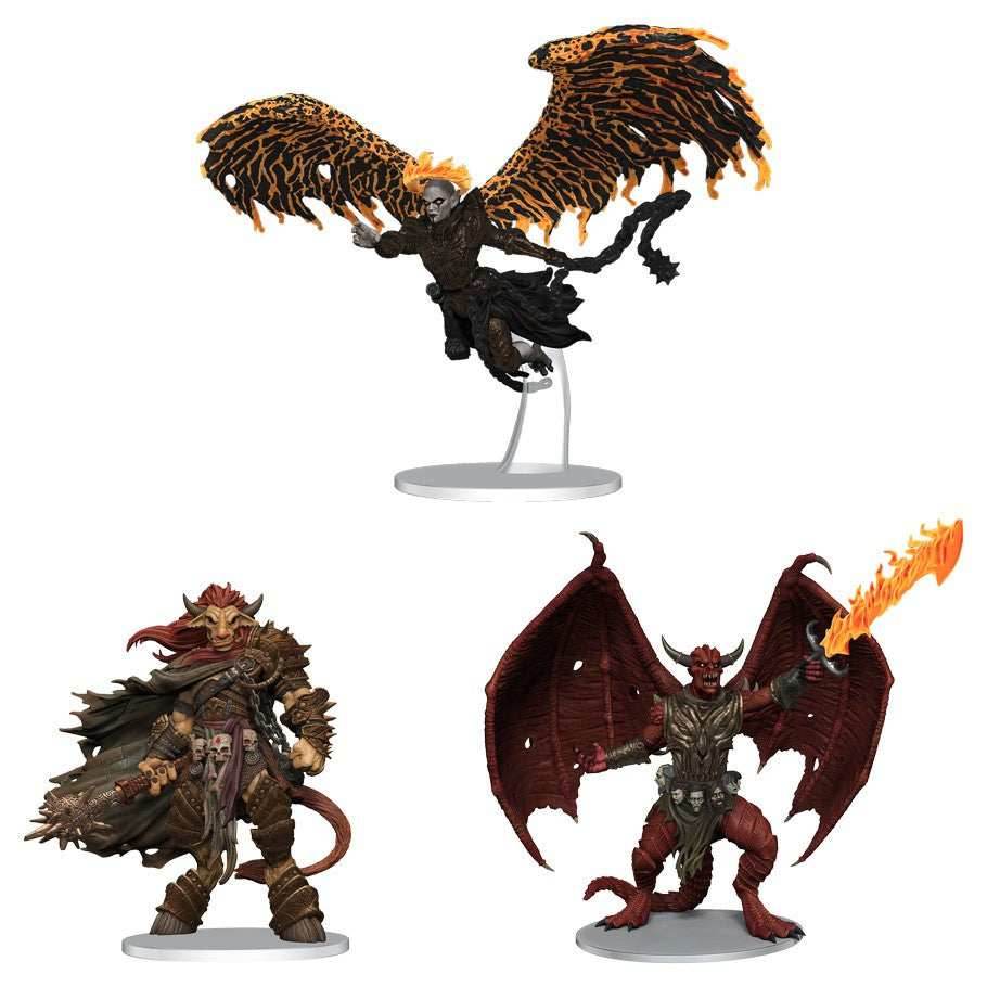 D&D: Icons of the Realms - Archdevils - Bael, Bel, and Zariel - 