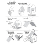 Birdhouse Wood Craft & Paint Kit