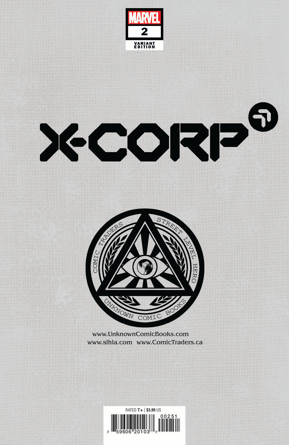 X-Corp #3 Unknown Comics Stephen Segovia Exclusive Var (07/14/2021)