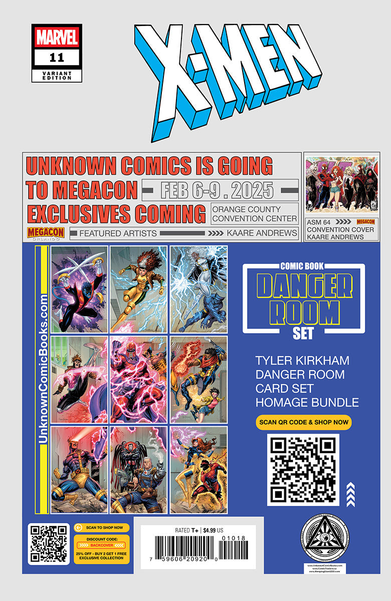 X-Men #11 Unknown Comic Alexander Lozano Exclusive Var (02/05/2025)