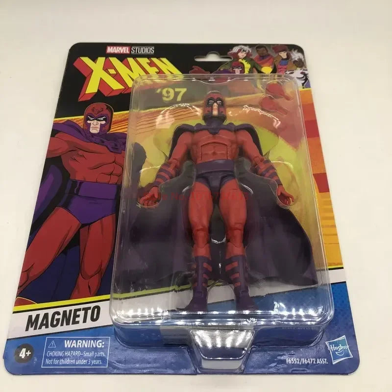 X-Men 97 Marvel Legends Retro Bishop Magneto Rogue Gambit Wolverine Storm 6" Action Figure Model Xmen Doll Birthday Gift Toys