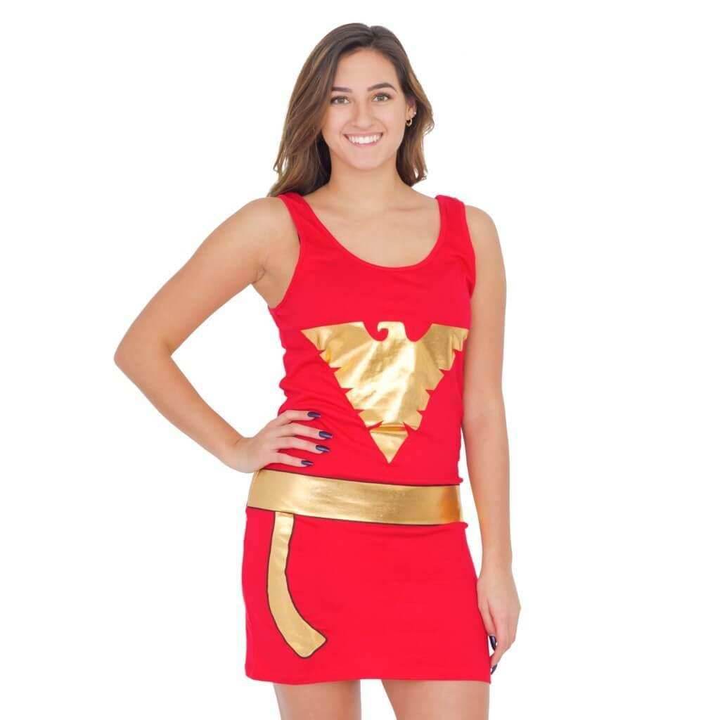 X-Men Dark Phoenix Tunic Tank Dress - S