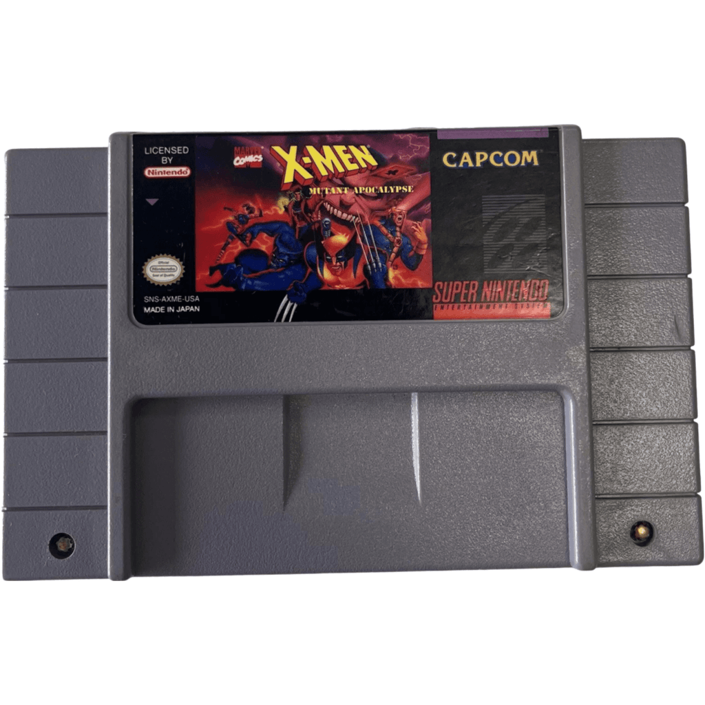 X-Men Mutant Apocalypse - Super Nintendo - Cartridge Only