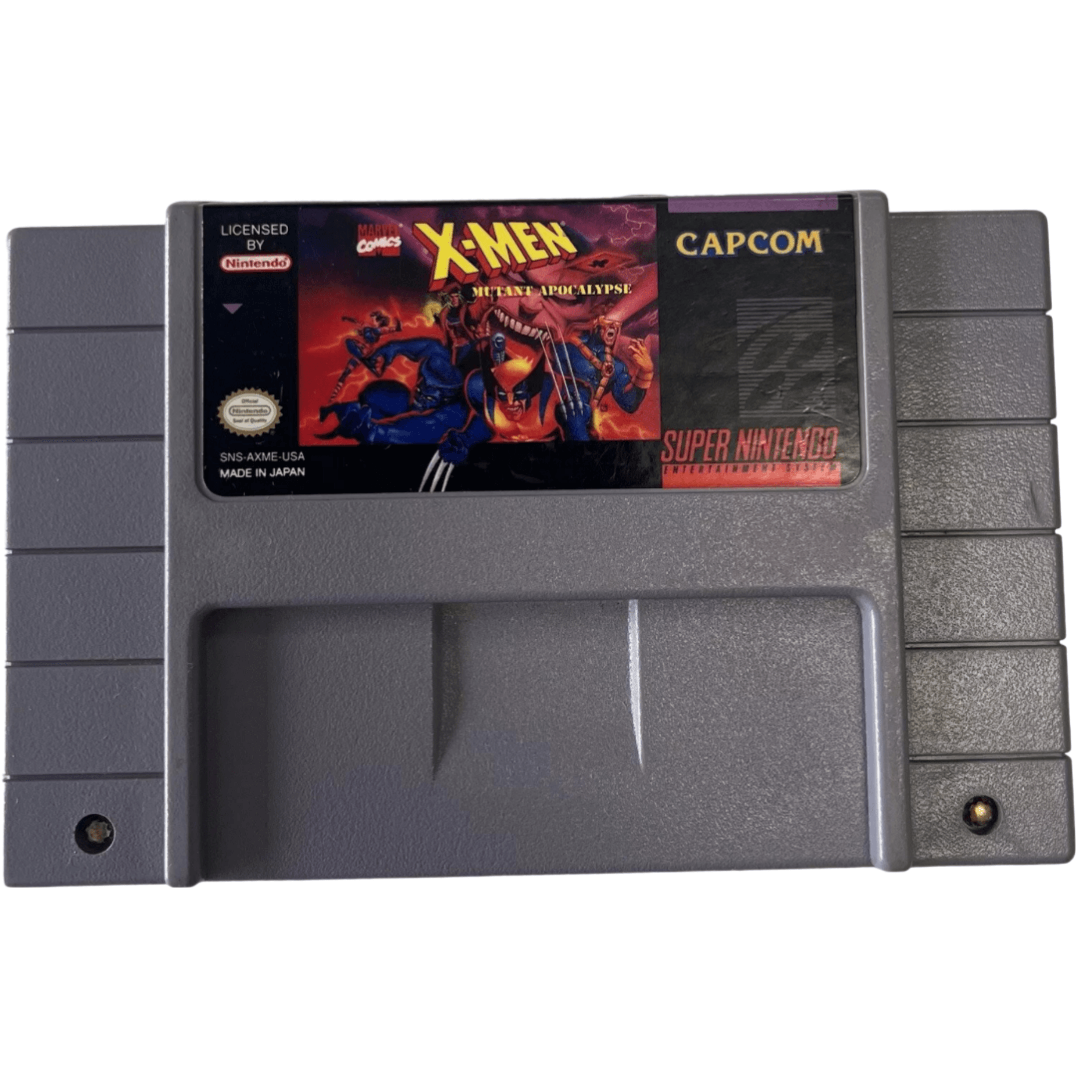 X-Men Mutant Apocalypse - Super Nintendo - Cartridge Only