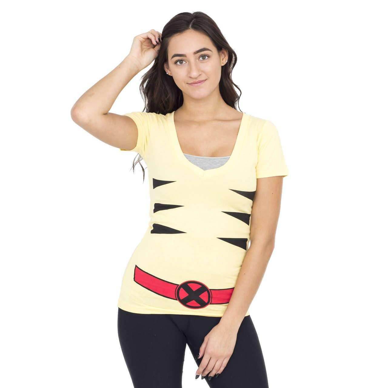 X-men Wolverine V-neck T-shirt - S