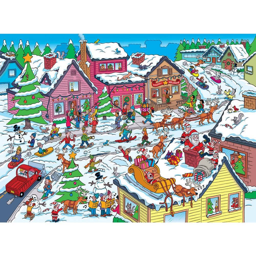 101 Things to Spot at Christmas - 101 Piece Jigsaw Puzzle