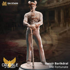 Xarvir Barikdral, The Fortunate (Male Tiefling Noble) - 32mm Scale