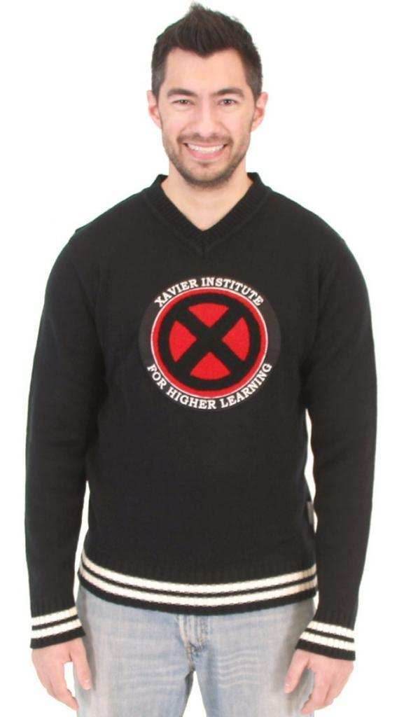 Xavier Institute Chenille Patch Sweater - S
