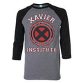 X-Men Xavier Institute Symbol Marvel Comics Baseball T-Shirt - S