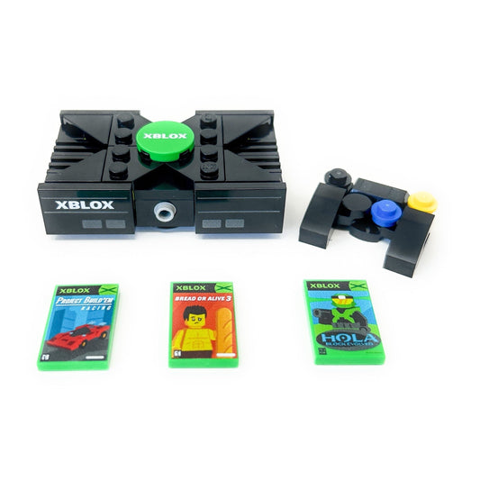 XBLOX 2001 - Custom Classic Video Game Console Set made with LEGO parts