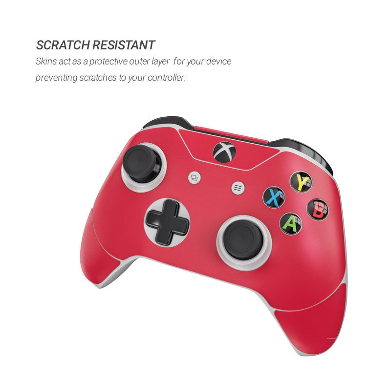 Solid State Red - Microsoft Xbox One Controller Skin