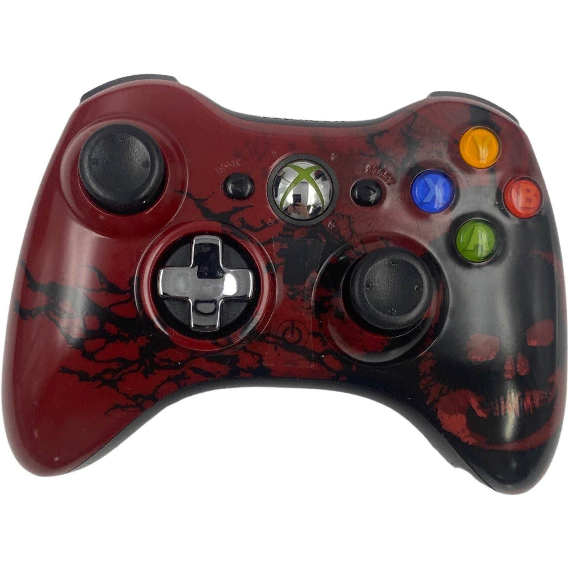 Xbox 360 Wireless Official-Controller - Xbox 360 - Gear of War 3 Edition (Black Battery Cover)