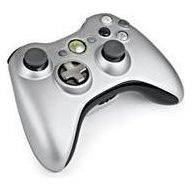 Xbox 360 Wireless Official-Controller - Xbox 360 - Silver with Transforming D Pad