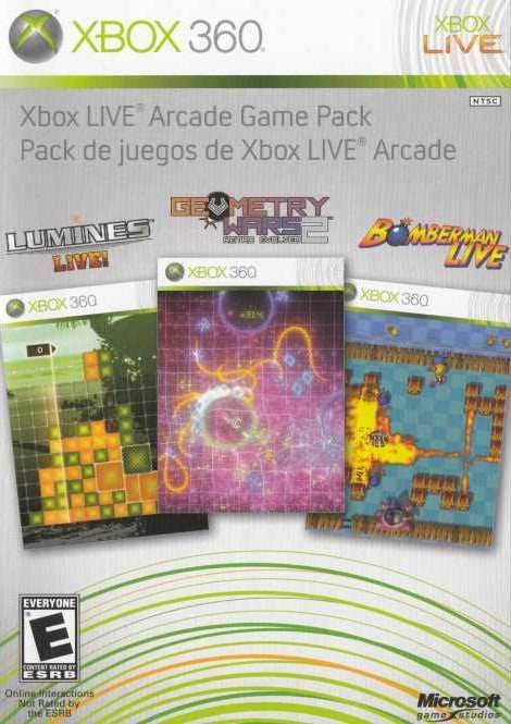 Xbox LIVE Arcade Game Pack (Xbox 360) - Game Manual Only