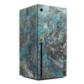 Gilded Glacier Marble - Microsoft Xbox Series X Skin