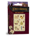 Lord of the Rings 6 Piece D6 Gaming Dice Set