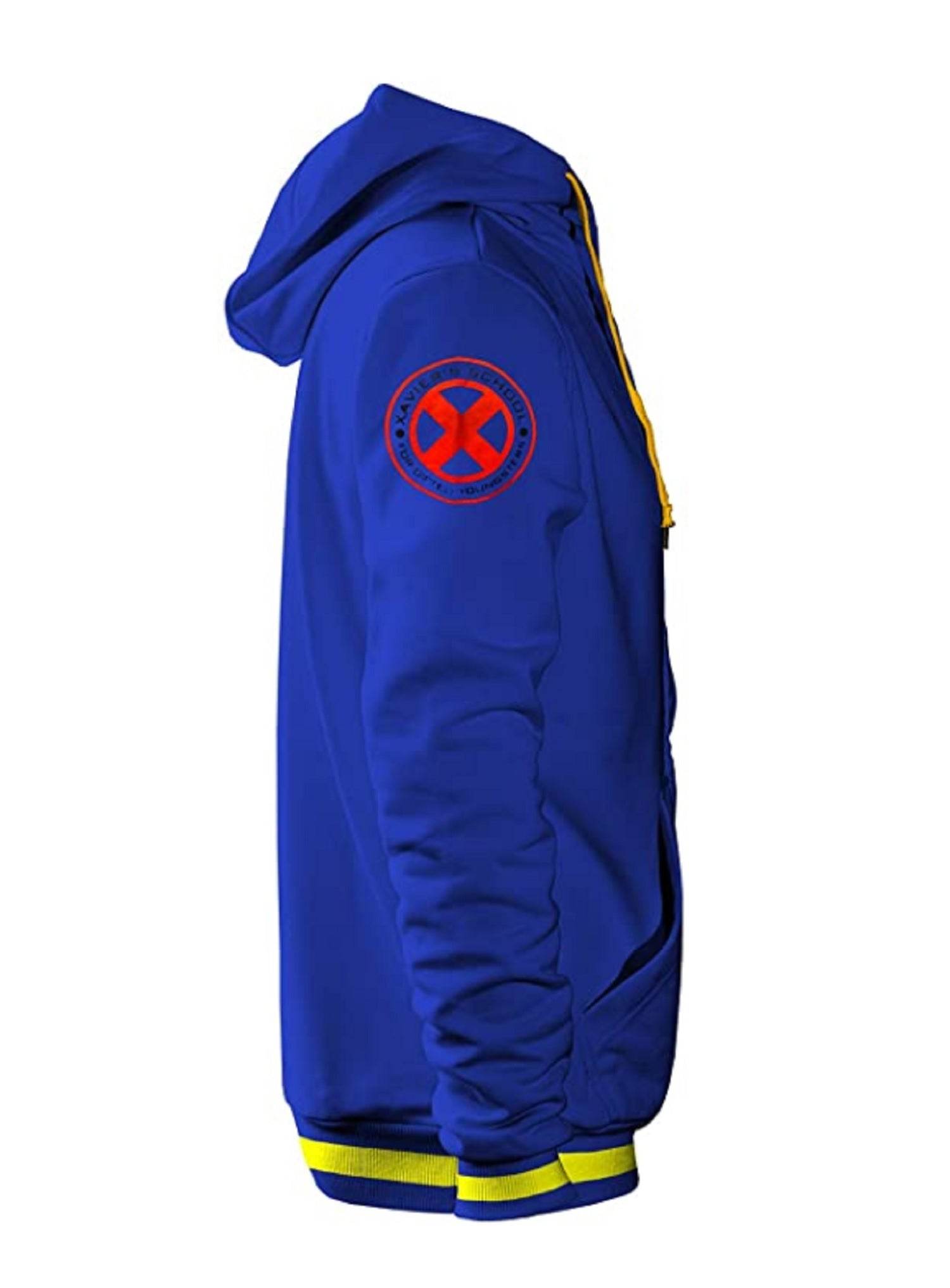 X-Men Xavier Institute Marvel Adult Zip Up Hoodie - XS