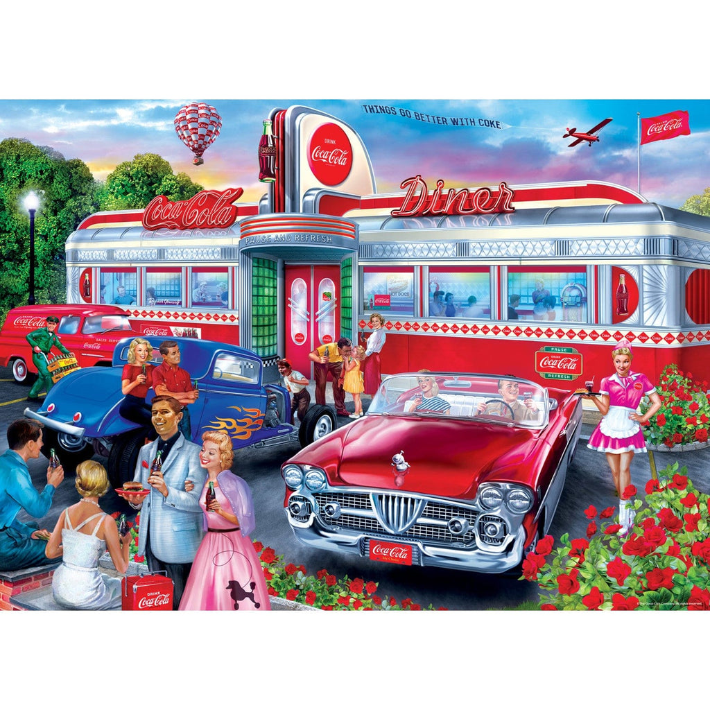 Coca-Cola - Diner 1000 Piece Jigsaw Puzzle