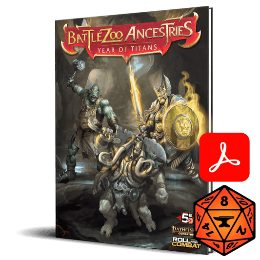 Battlezoo Ancestries: Year of Titans PDF & Foundry VTT - Pathfinder 2nd Edition