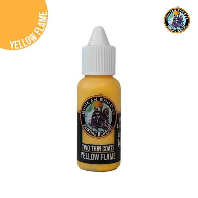 Two Thin Coats Highlight: Yellow Flame - 