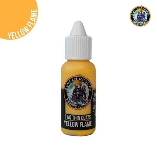 Two Thin Coats Highlight: Yellow Flame - 