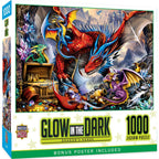 Glow in the Dark - Dragon's Horde 1000 Piece Jigsaw Puzzle