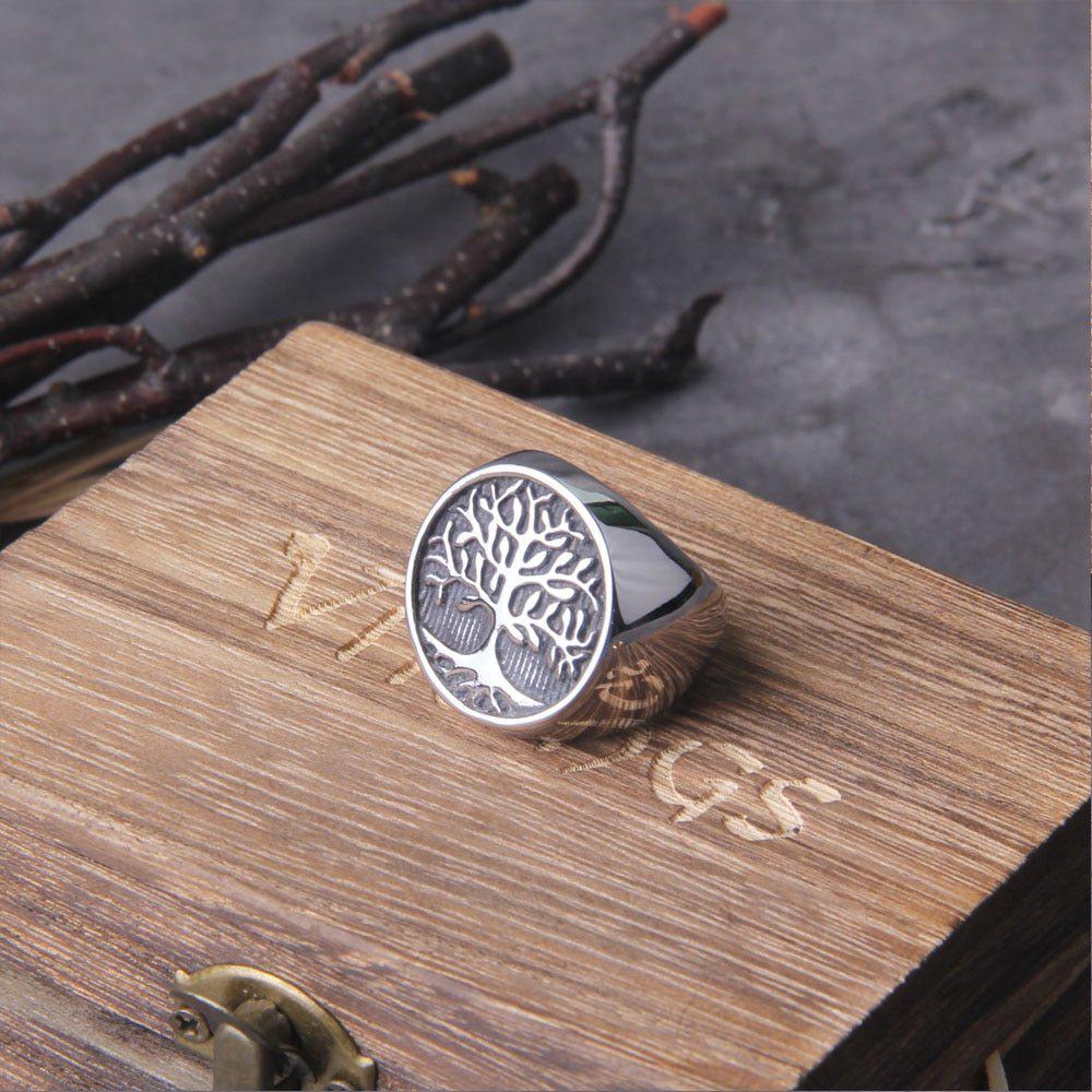 Yggdrasil Norse Tree Of Life Ring