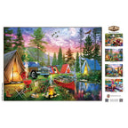 Campside - Moonlight Camping 300 Piece EZ Grip Jigsaw Puzzle