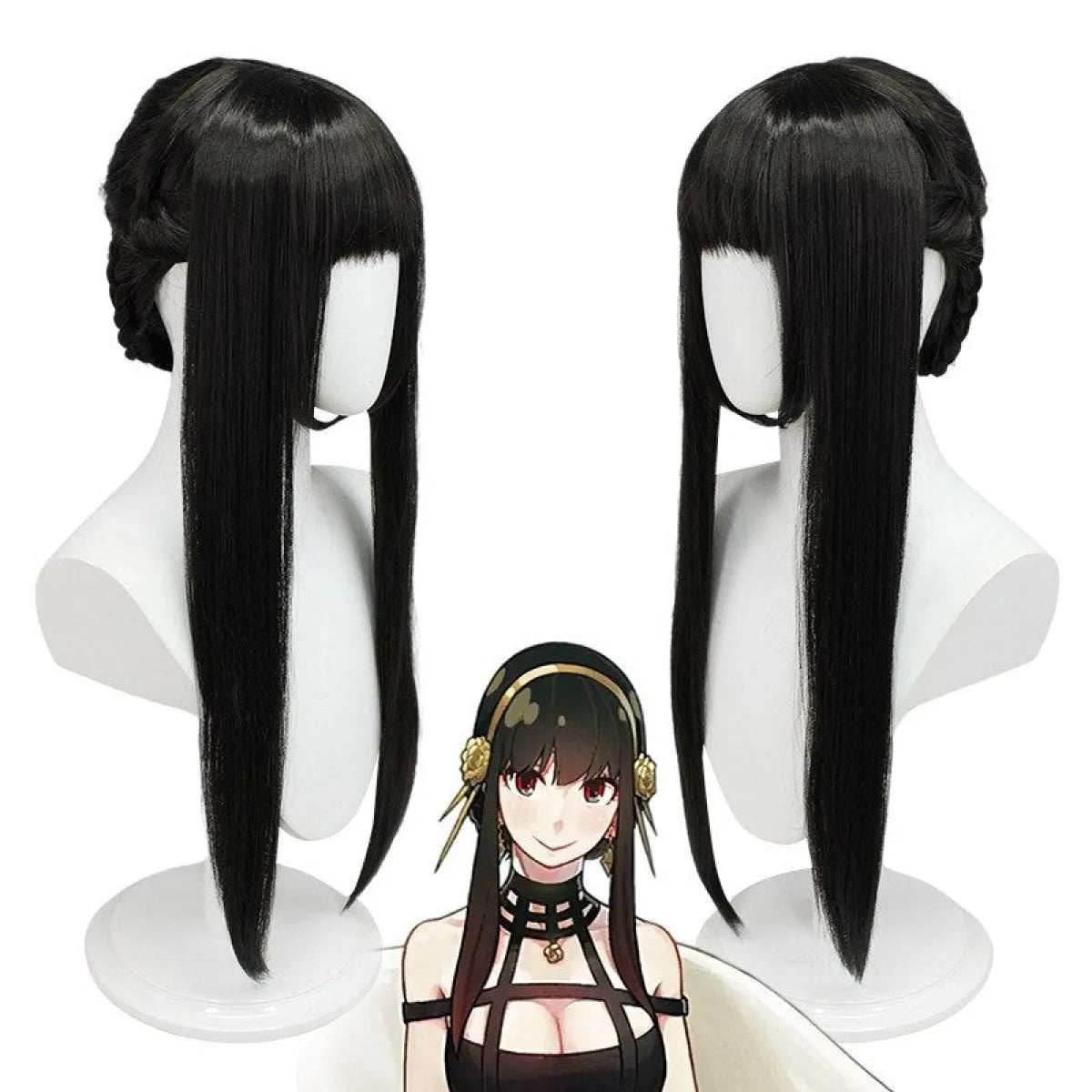 Yor Forger Cosplay - Spy X Family - Wig / XS