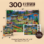 Campside - Camp Wiwanago 300 Piece EZ Grip Jigsaw Puzzle
