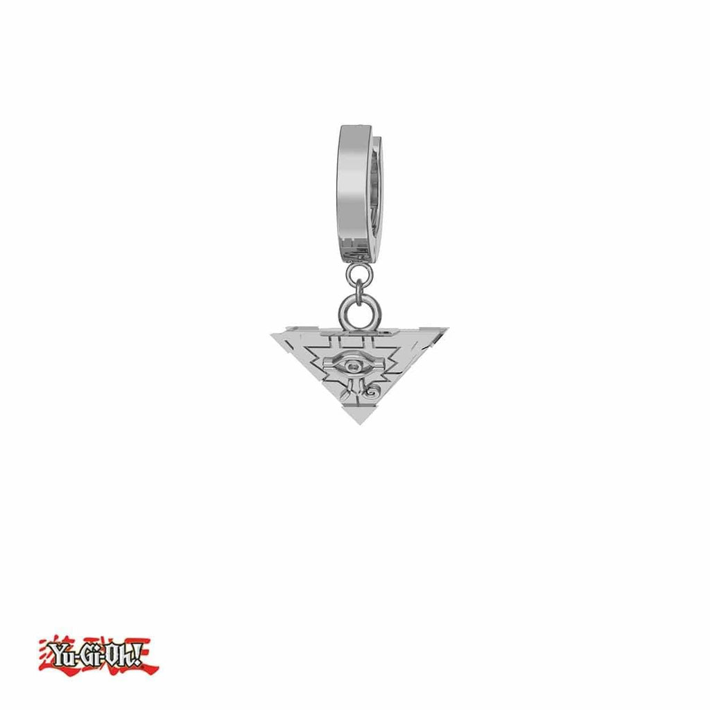 Yu-Gi-Oh!™ Millennium Puzzle Earring - Chrome / Single