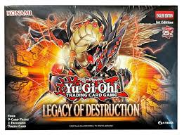 Yu-Gi-Oh: Legacy of Destruction Booster Box Display