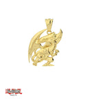 Yu-Gi-Oh!™ Blue Eyes White Dragon Necklace - Gold