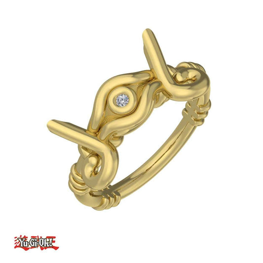 Yu-Gi-Oh!™ Millennium Necklace Ring - Black / 7