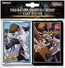 Yu-Gi-Oh! Yugi & Kaiba Quarter Century Card Sleeves (100-pack)