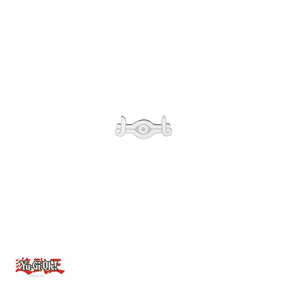 Yu-Gi-Oh!™ Millennium Necklace Stud Earrings - Chrome / Pair