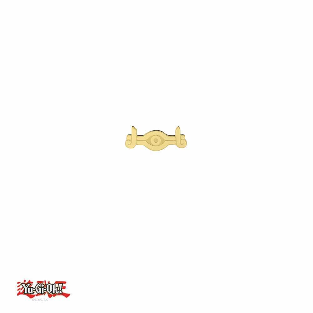 Yu-Gi-Oh!™ Millennium Necklace Stud Earrings - Chrome / Pair