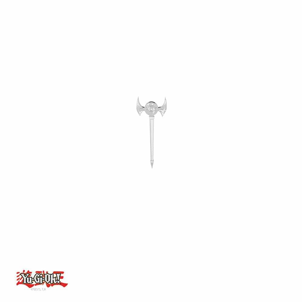 Yu-Gi-Oh!™ Millennium Rod Stud Earrings - Chrome / Pair