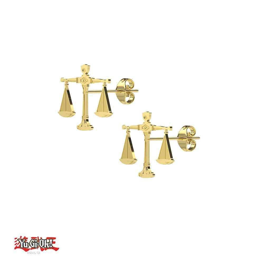Yu-Gi-Oh!™ Millennium Scale Stud Earrings - Gold / Pair