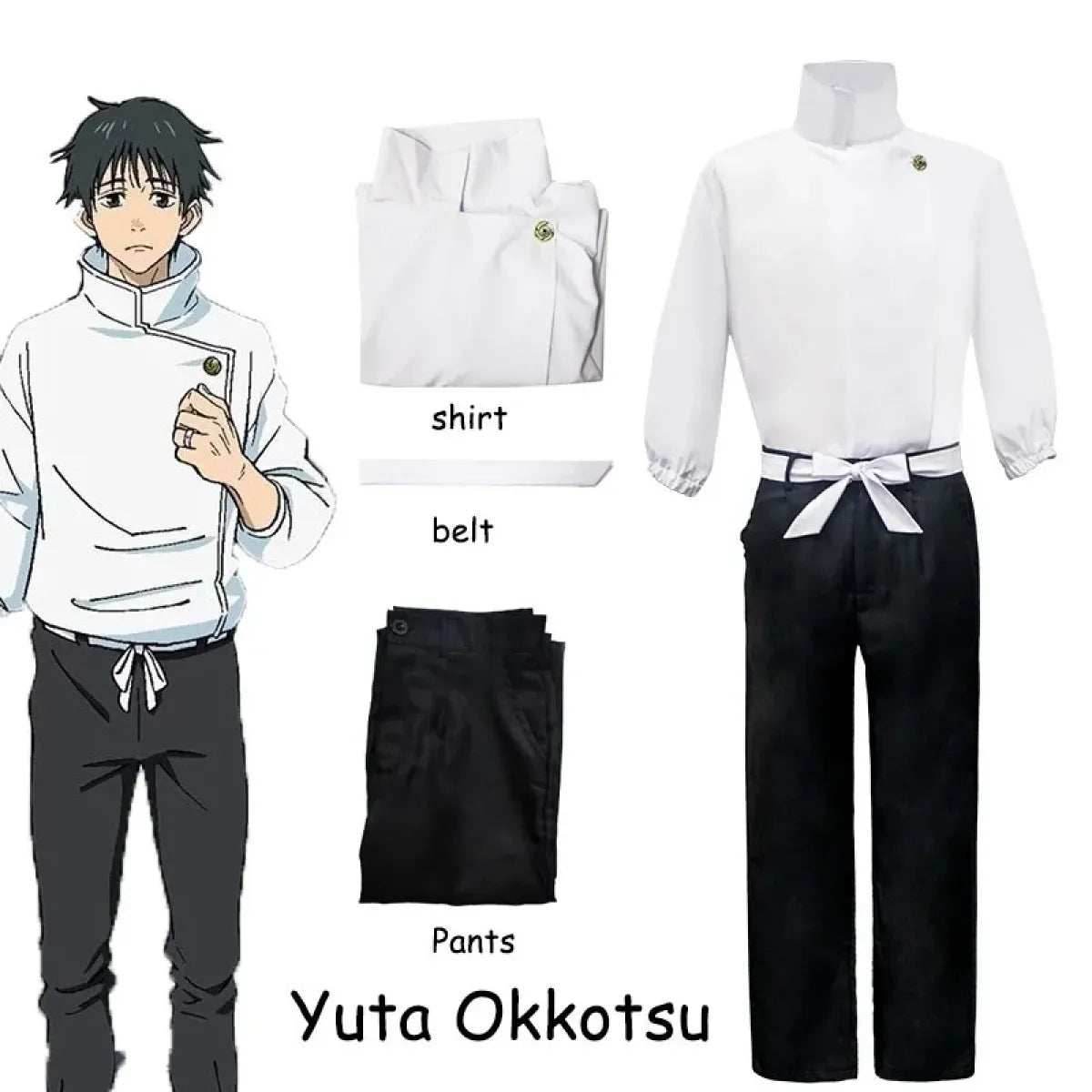 Jujutsu Kaisen Yuta Okkotsu Cosplay Costume - S / Costume Only