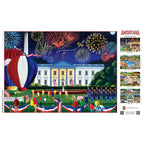 Americana - White House Fireworks 500 Piece EZ Grip Jigsaw Puzzle