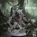 Zarrkan Bloodjaw (Male Lizardfolk Warlord) - 