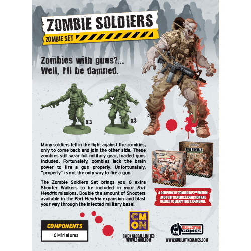 Zombicide: 2nd Edition - Zombie Soldiers Set - 