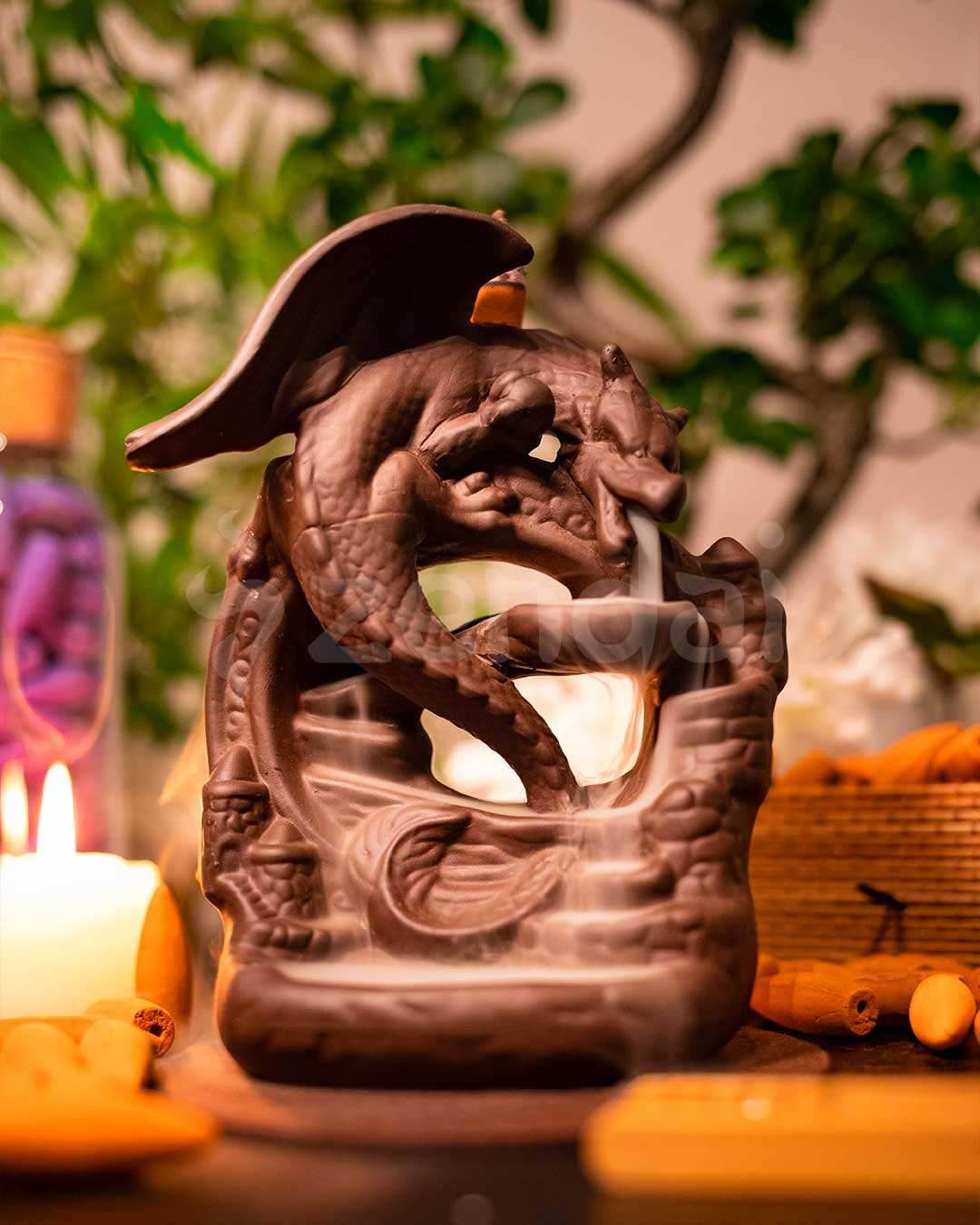 Dragon King - Backflow Incense Burner - 