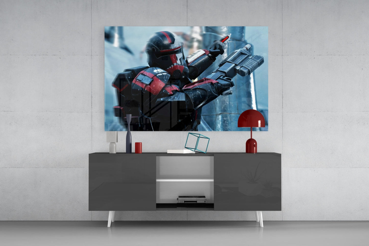 Star Wars Bad Batch Glass Wall Art