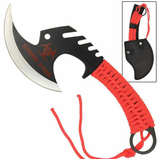 Zed Skullsplitter Throwing Axe - Red